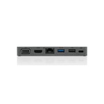 Lenovo 4X90S92381 notebook dock & poortreplicator Bedraad USB 3.2 Gen 1 (3.1 Gen 1) Type-C Grijs