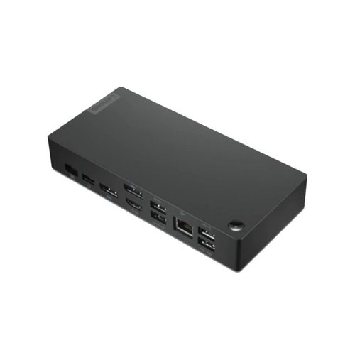 Lenovo 40B50090EU notebook dock & poortreplicator Bedraad USB 3.2 Gen 1 (3.1 Gen 1) Type-C Zwart