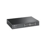 TP-Link TL-SF1016 Unmanaged Fast Ethernet (10/100) 1U Zwart