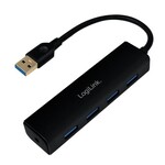 Logilink LogiLink UA0295 interface hub USB 3.2 Gen 1 (3.1 Gen 1) Type-A 5000 Mbit/s Zwart