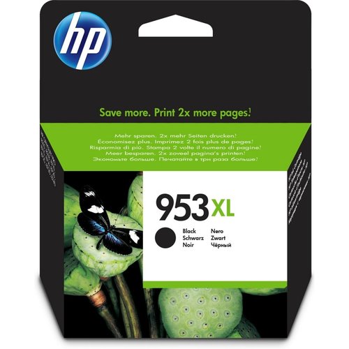 Hewlett Packard HP 953XL originele high-capacity zwarte inktcartridge