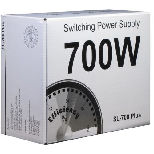 Inter-Tech SL-700 Plus power supply unit 700 W 20+4 pin ATX ATX Zilver