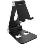 Mobiparts Phone Stand Holder Metal maat M - Zwart