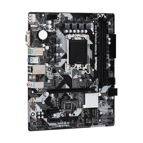 Asrock B760M-HDV/M.2 D4 Intel B760 LGA 1700 micro ATX