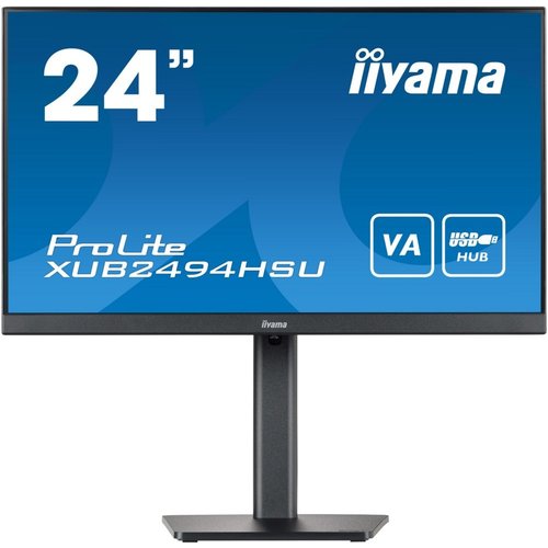 Iiyama iiyama ProLite XUB2494HSU-B2 computer monitor 60,5 cm (23.8") 1920 x 1080 Pixels Full HD LED Zwart