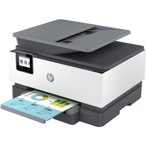 Hewlett Packard HP OfficeJet Pro HP 9010e All-in-One-printer, Kleur, Printer voor Kleine kantoren, Printen, kopiëren, scannen, faxen, HP+; Geschikt voor HP Instant In