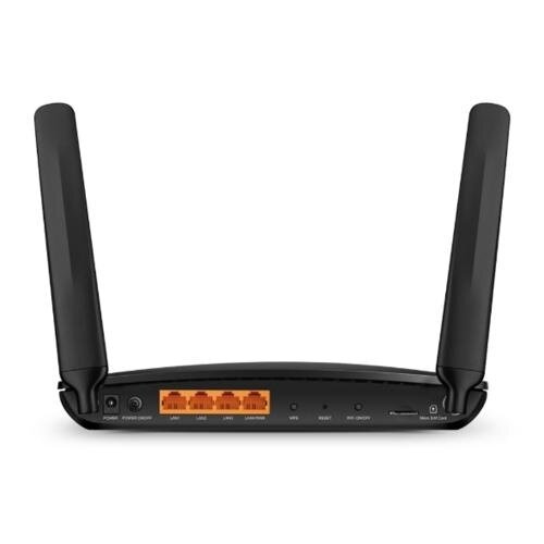 TP-Link Archer MR600 draadloze router Gigabit Ethernet Dual-band (2.4 GHz / 5 GHz) 4G Zwart