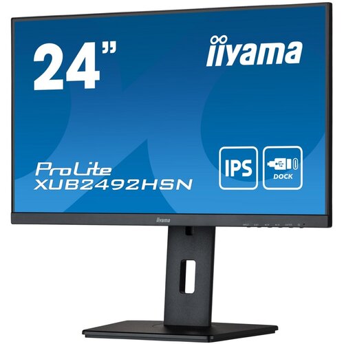 Iiyama iiyama ProLite XUB2492HSN-B5 LED display 61 cm (24") 1920 x 1080 Pixels Full HD Zwart