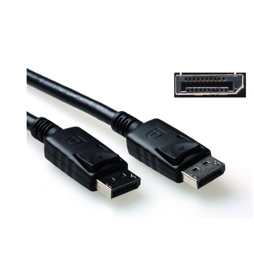 ACT DisplayPort aansluitkabel male-male