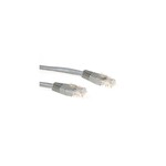 ACT Grijze 0,5 meter UTP CAT6 patchkabel met RJ45 connectoren