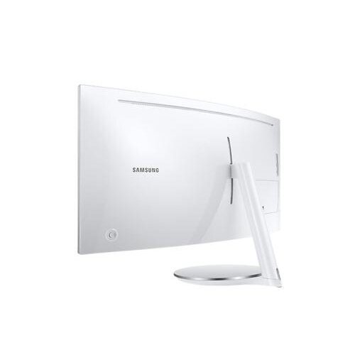 Samsung MON  (34") 3440 x 1440 UW Quad HD QLED Zilver, Wit