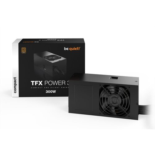 be quiet! TFX POWER 3 300W Bronze power supply unit 20+4 pin ATX Zwart