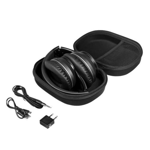 Logilink LogiLink BT0053 hoofdtelefoon/headset Draadloos Hoofdband Muziek Bluetooth Zwart