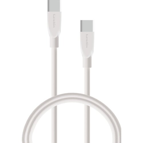 Mobiparts USB-C to USB-C Cable 2A 1m Wit (Bulk)