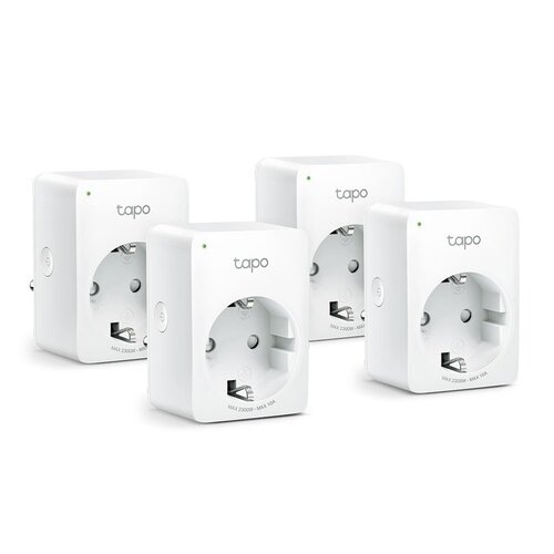 TP-Link Tapo P100 (4-pack) smart plug 2300 W Wit