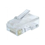 Gembird LC-8P8C-002/100 kabel-connector RJ-45 Transparant