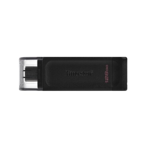 Kingston Technology DataTraveler 70 USB flash drive 128 GB USB Type-C 3.2 Gen 1 (3.1 Gen 1) Zwart