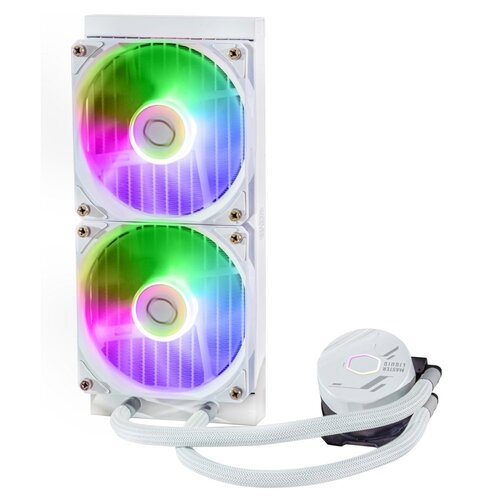 CoolerMaster Cooler Master MasterLiquid 240L Core ARGB White Processor Kit voor vloeistofkoeling 12 cm Wit