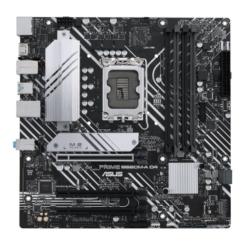 Asus ASUS PRIME B660M-A D4 Intel B660 LGA 1700 micro ATX RETURNED (refurbished)