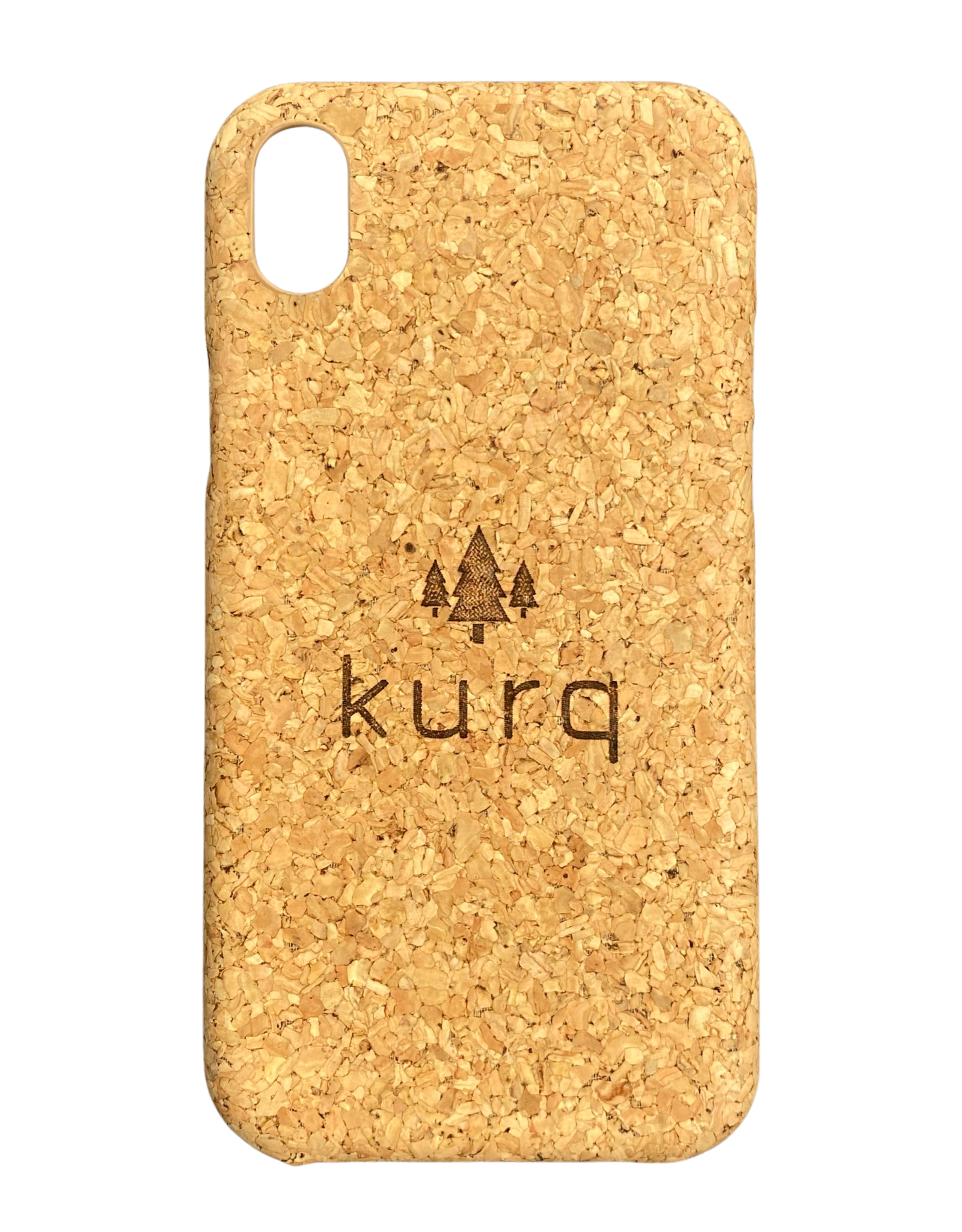 KURQ - Kurk telefoonhoesje voor iPhone X/XS