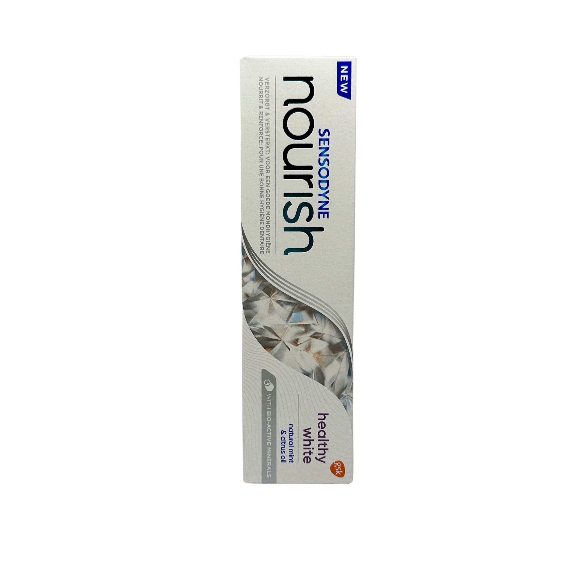 Nourish Healthy White tandpasta 75ml EXP 0124