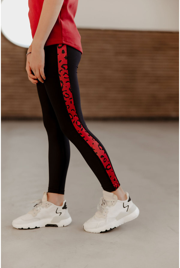 Legging Naomi rood