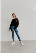 Legging Ellen blauw