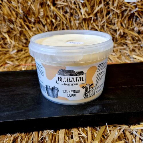 Polderzuivel - Benthuizen  Boeren Vanille Yoghurt (0,5 liter)
