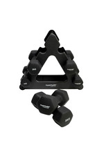 Tunturi Tunturi Neoprene Dumbellset 3Prs+Stand