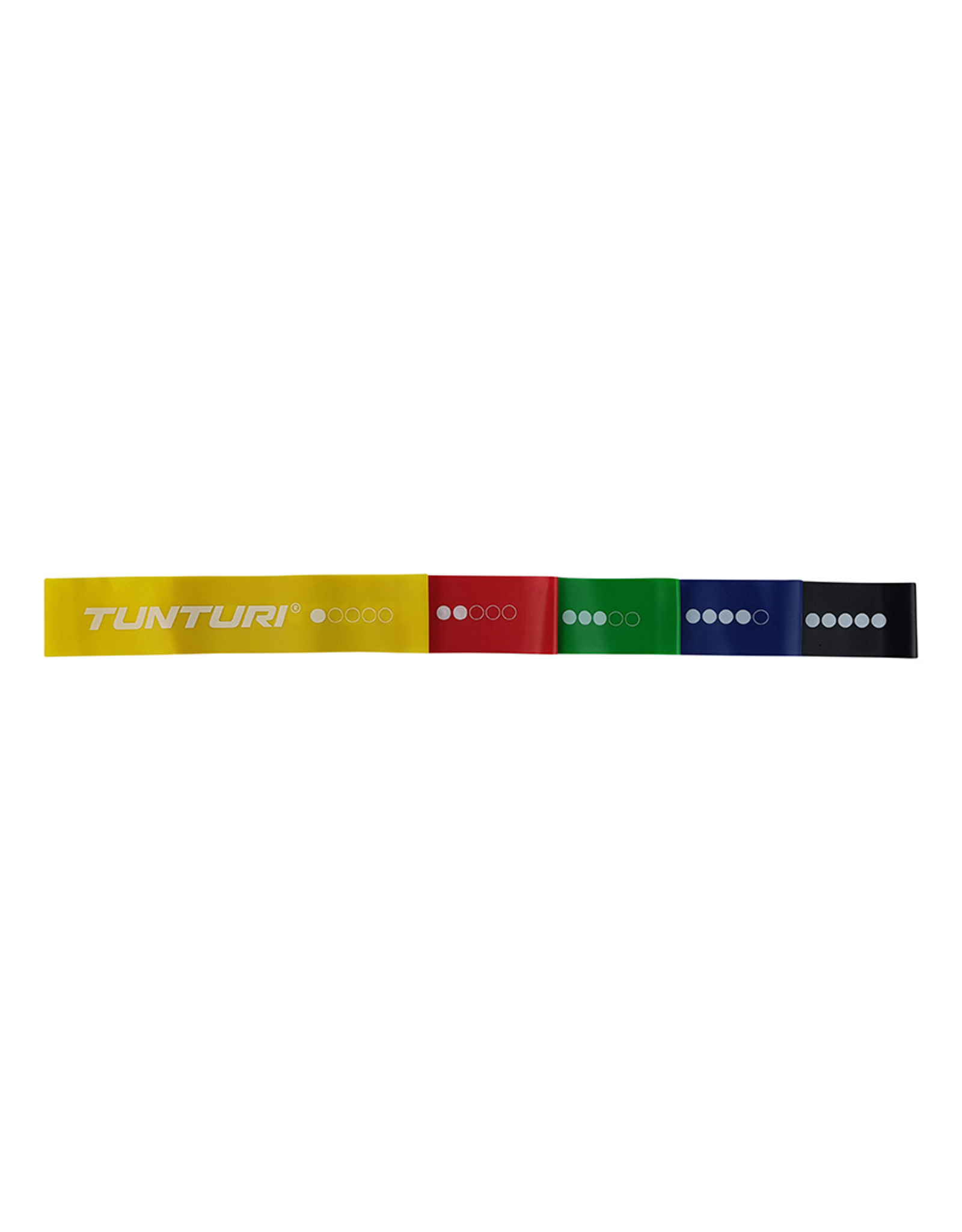 Tunturi Tunturi Mini Resistance Band Set 5pcs