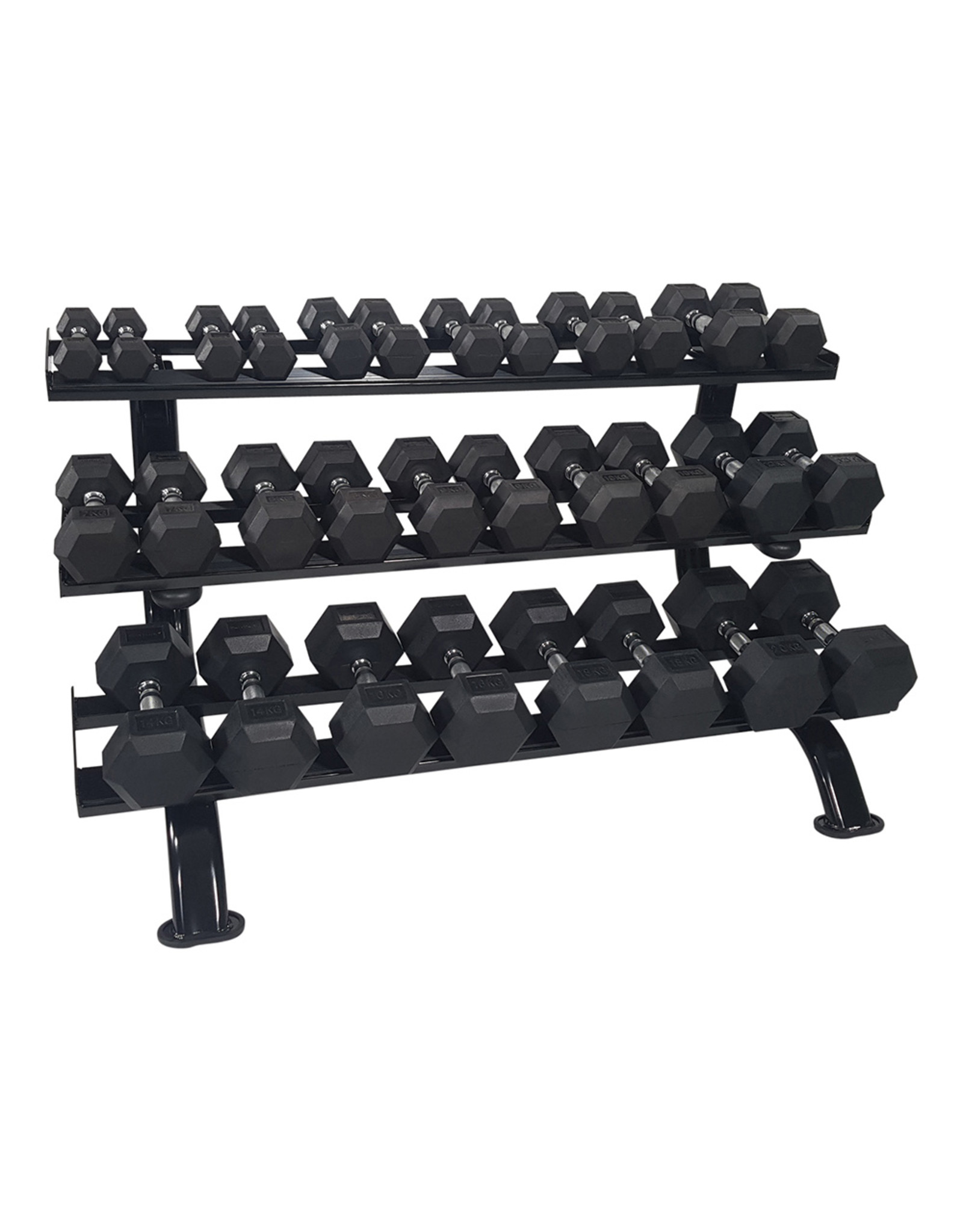 Tunturi Tunturi Dumbbell Rack Prof 3 Levels