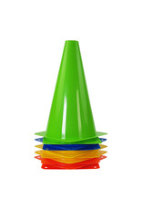 Tunturi Tunturi Training Cone Set, 10pcs, 23cm, Multicolor