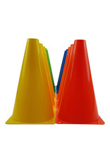 Tunturi Tunturi Training Cone Set, 10pcs, 23cm, Multicolor