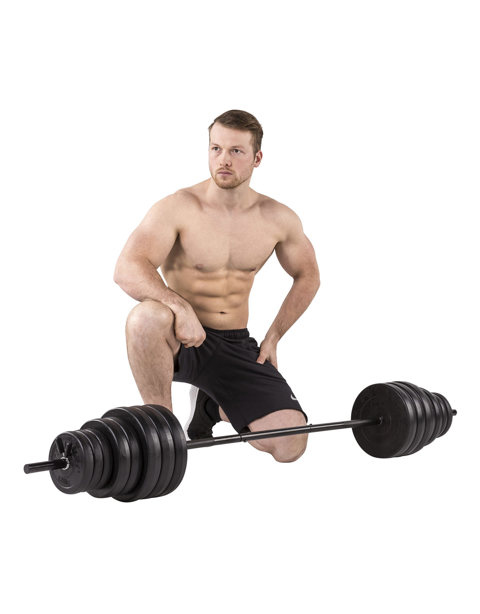 Tunturi Tunturi Vinyl Barbell/Dumbbell Set 50Kg