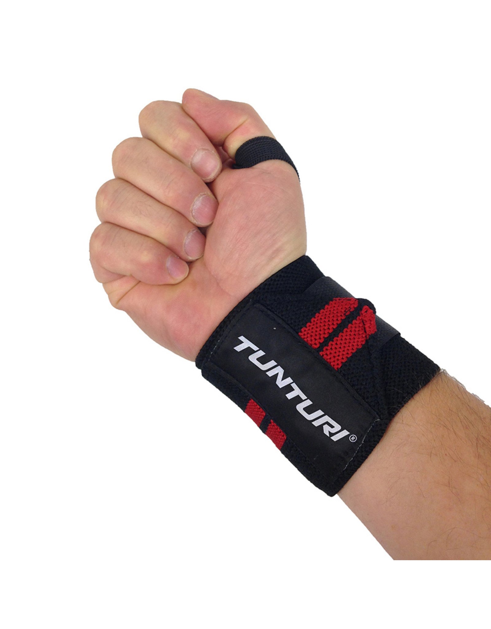 Tunturi Tunturi Wrist Wraps Red, Pair