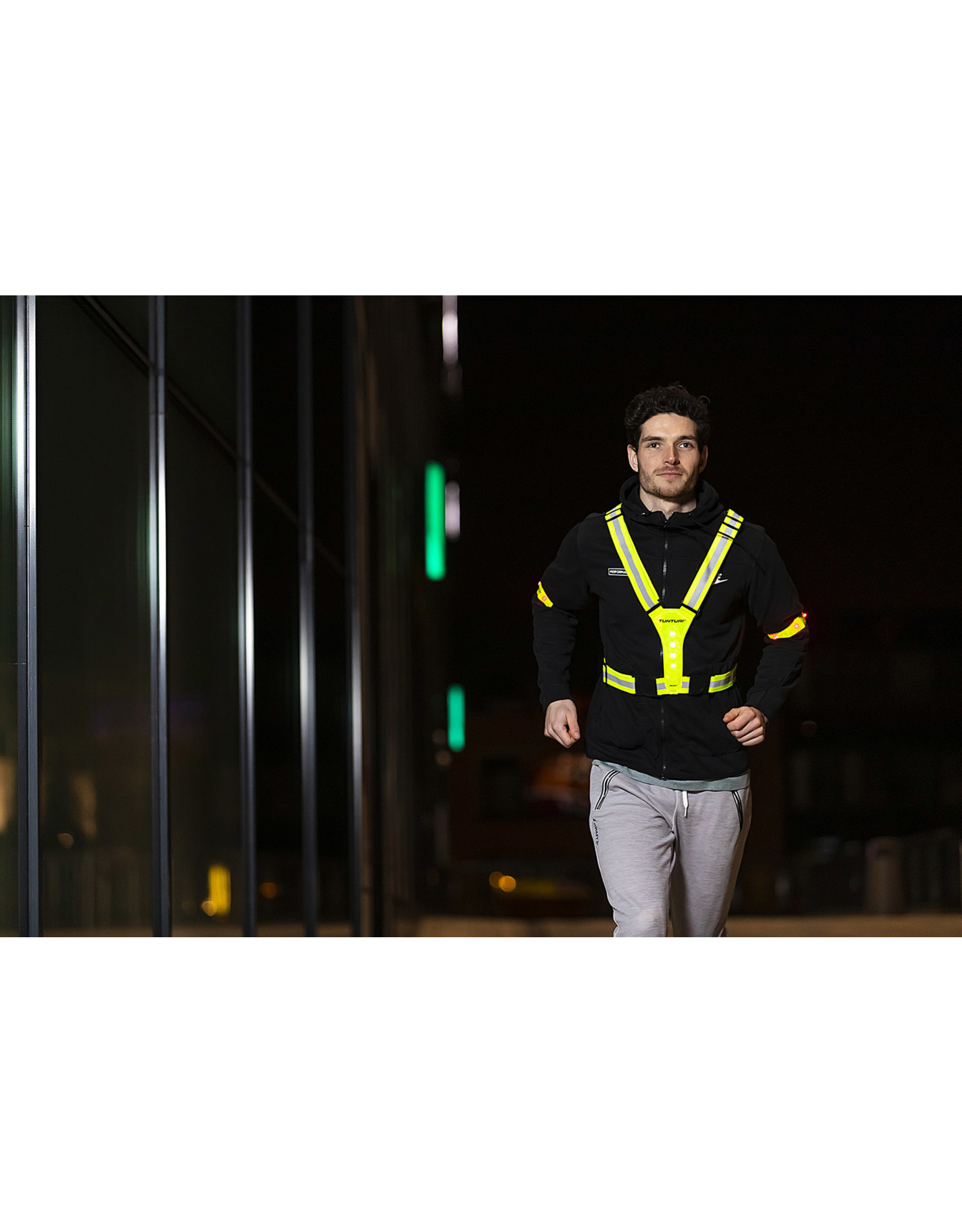 Tunturi Tunturi X-shape LED belt