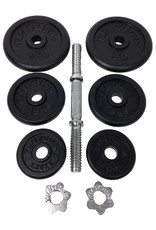 Tunturi Tunturi Dumbbellset 20kg, with 1 Bar Screw