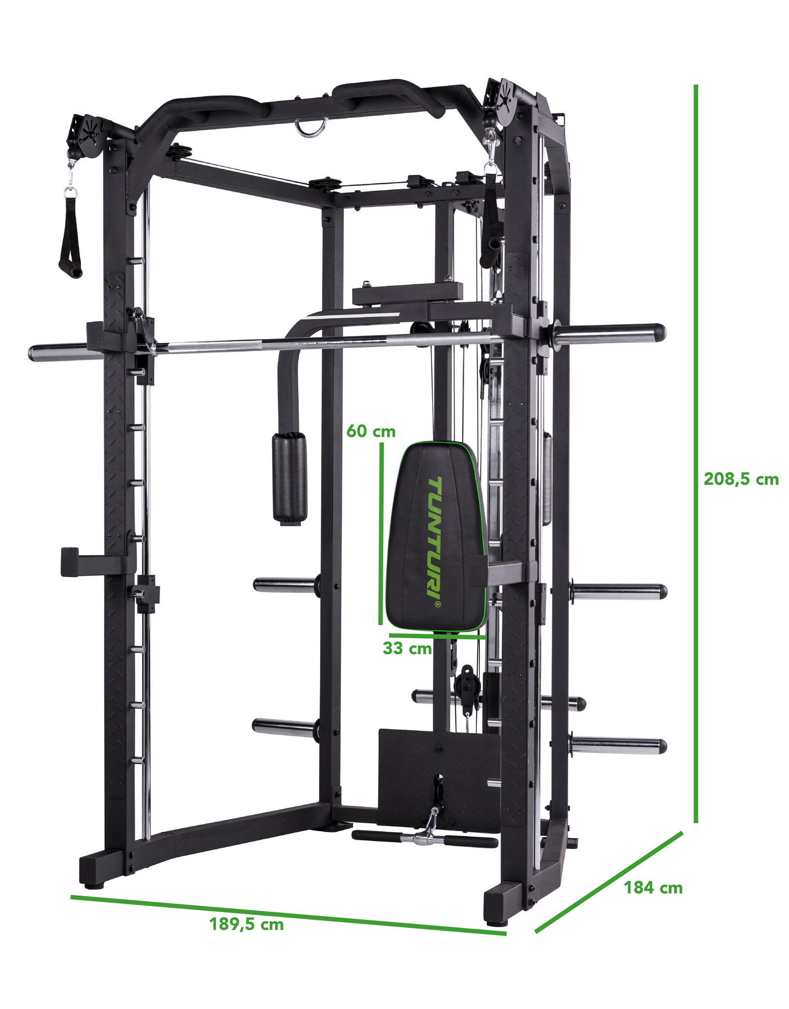 Tunturi Tunturi SM80 Full Smith machine (1/3)