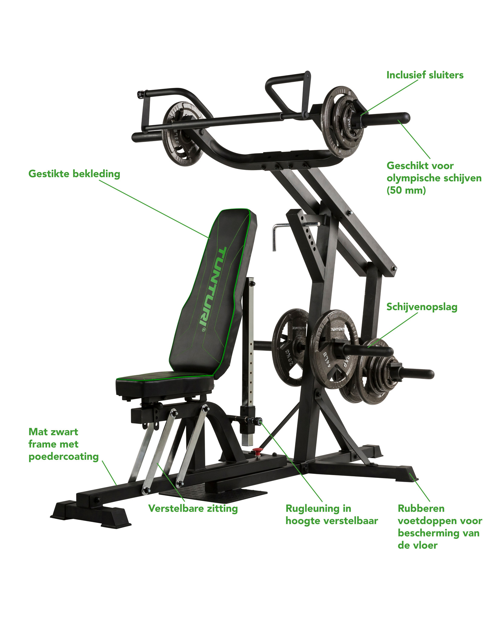 Tunturi Tunturi WT80 Leverage Gym (1/2)