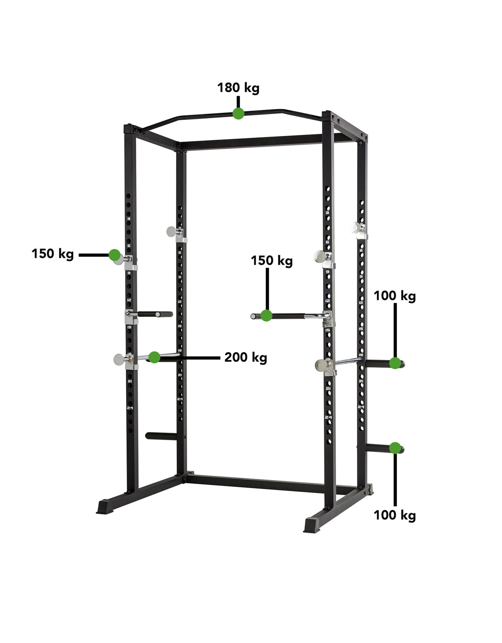Tunturi Tunturi WT60 Power Rack (1/2)
