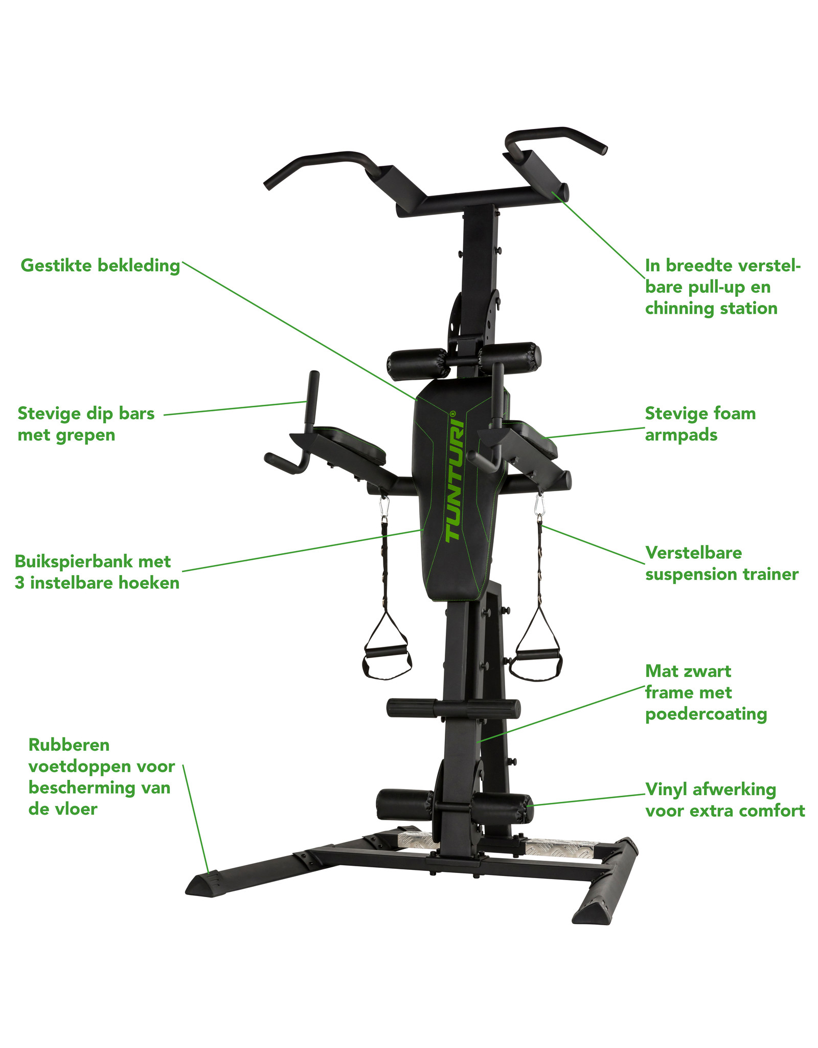 POWER GUIDANCE Houten Turnringen - Verstelbare Gymringen Voor Krachttraining, Pull-ups En Calisthenics