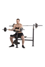 Tunturi Tunturi WB60 Olympic Width Weight Bench