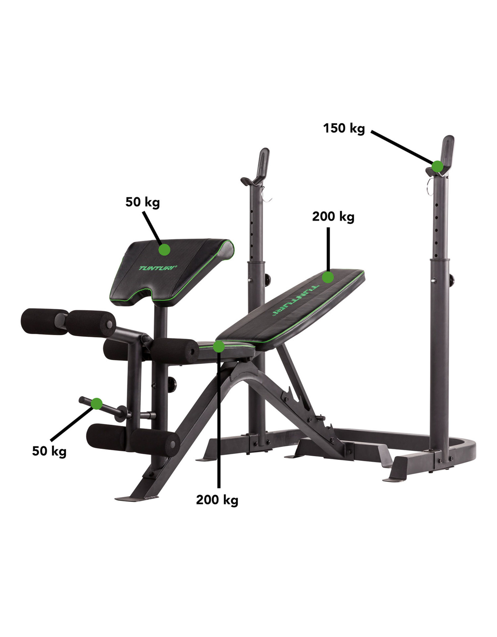 Tunturi Tunturi WB50 Mid Width Weight Bench