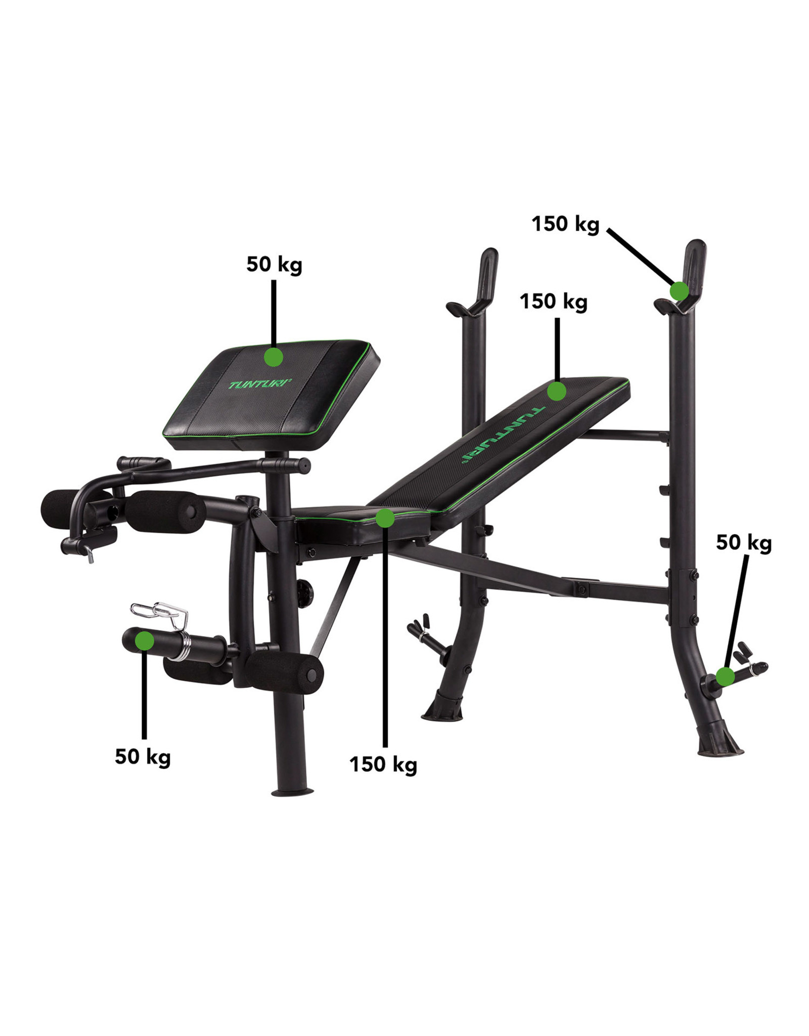 Tunturi Tunturi WB40 Compact Width Weight Bench