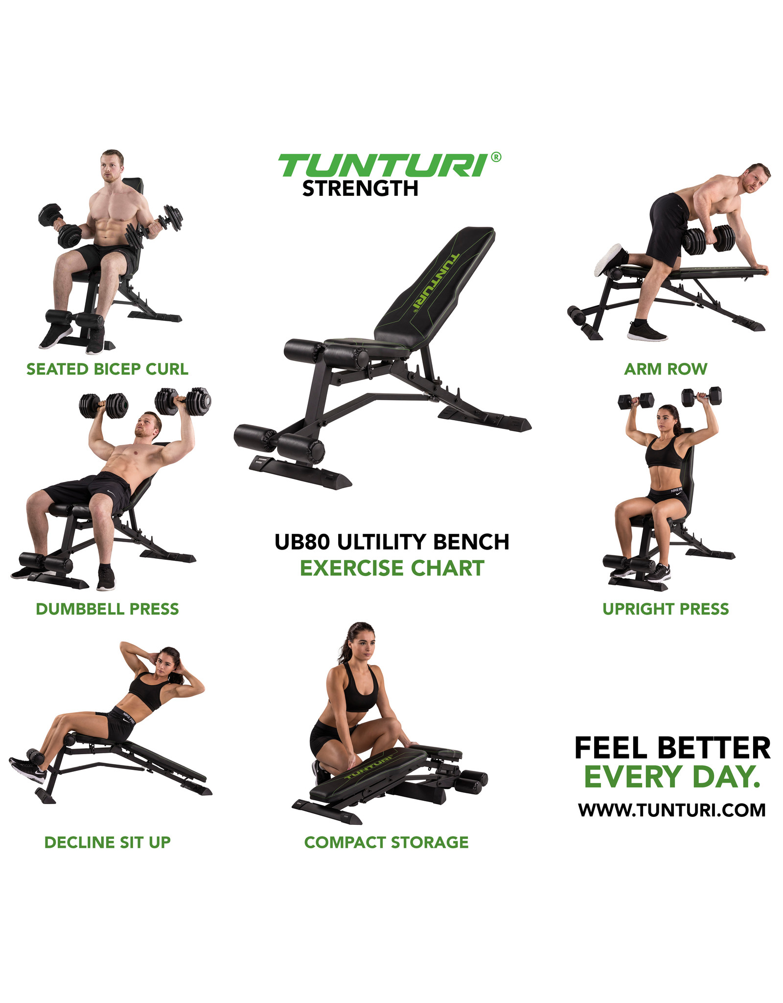 Tunturi Tunturi UB80 Utility Bench