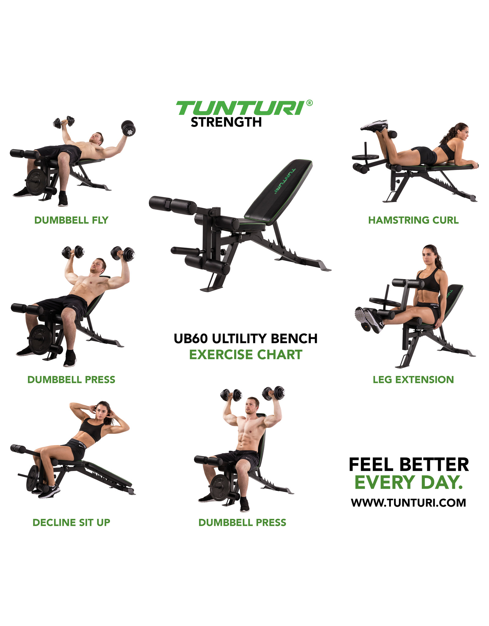 Tunturi Tunturi UB60 Utility Bench