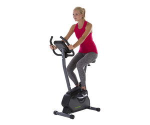 Tunturi Cardio Fit E30 Hometrainer Fitnessfiets met ergometer 12 trainingsprogramma s Verstelbaar Ergonomisch NiemanSports