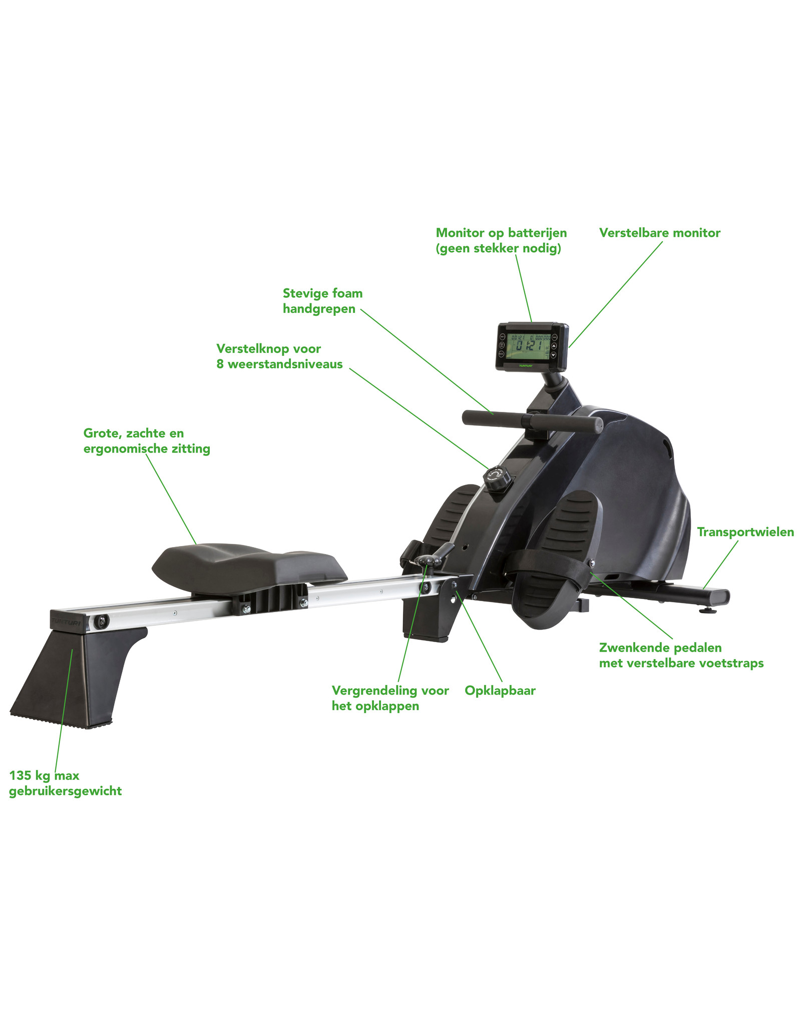 Tunturi Tunturi R20 Rower Compentence