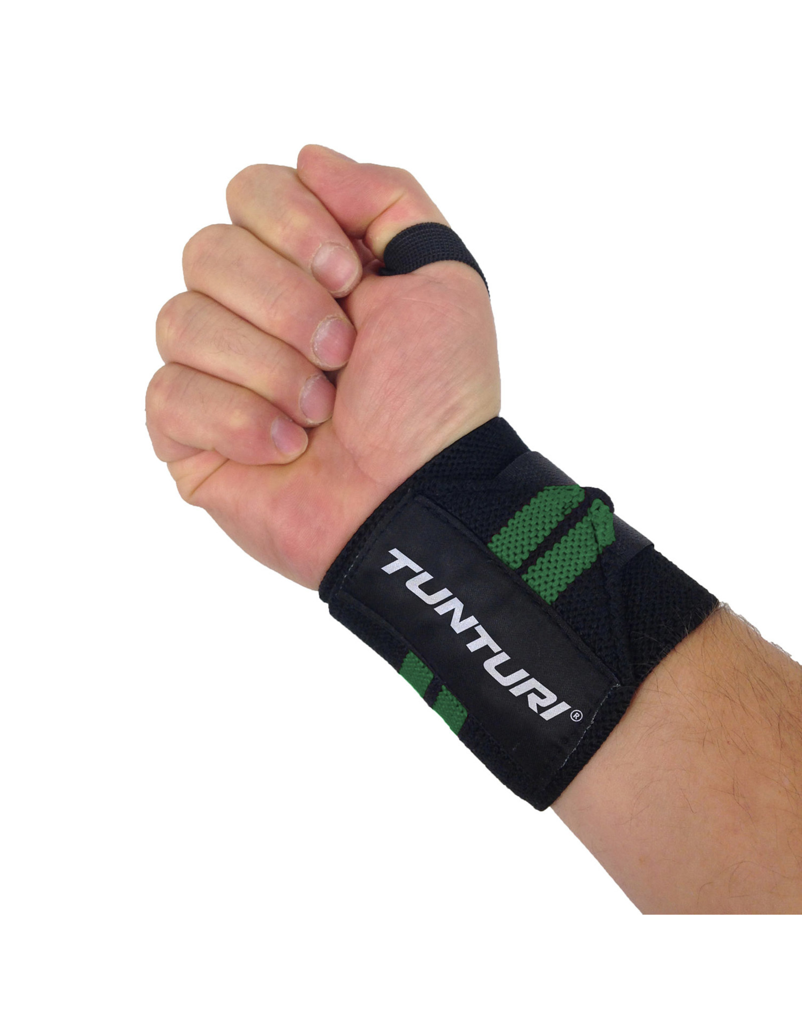 Tunturi Tunturi Wrist Wraps, Green, Pair