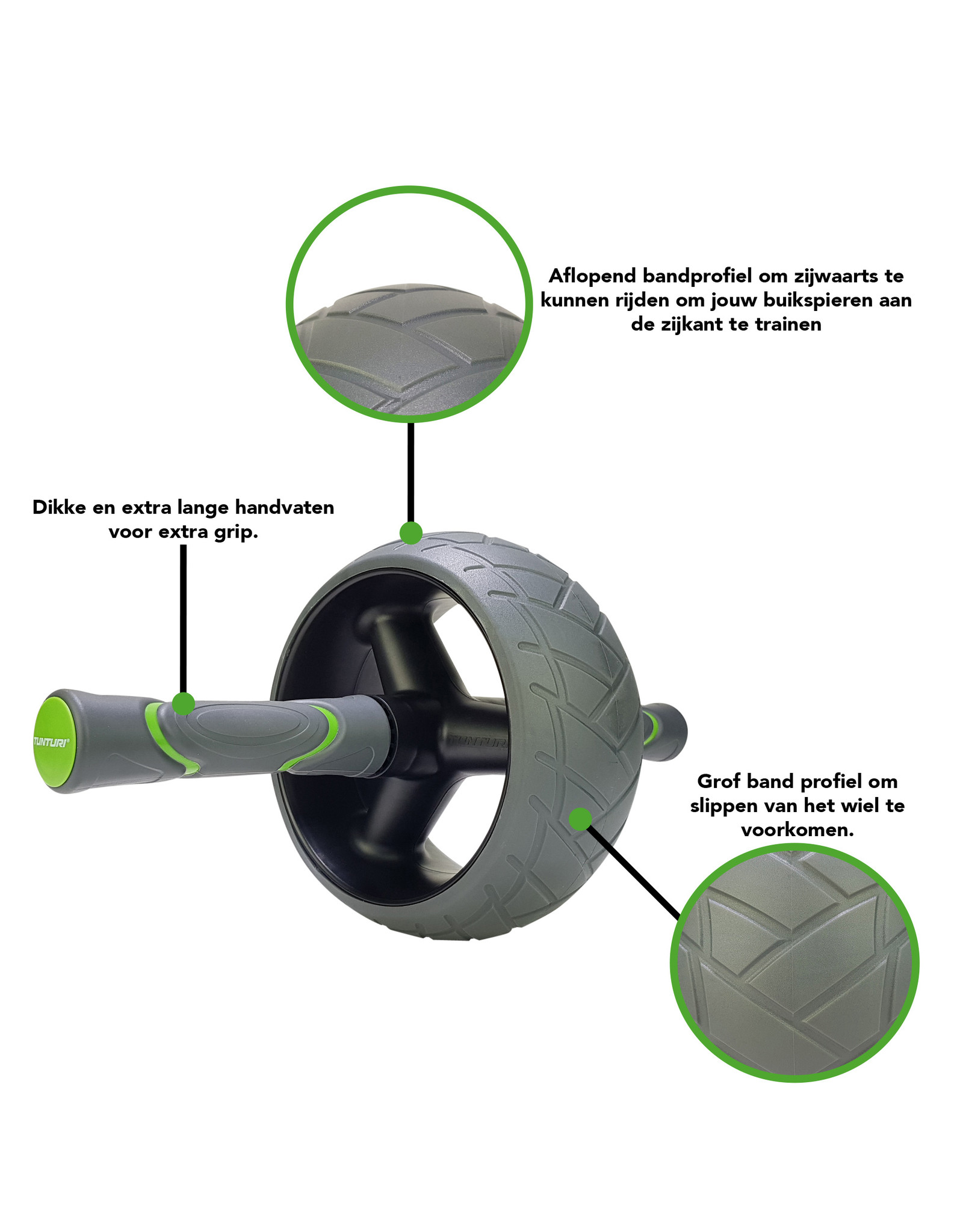 Tunturi Tunturi Pro Exercise Wheel Deluxe